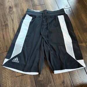 Adidas NWT Mens Basketball Club Harden C365 Shorts Black White DZ0597 Size L
